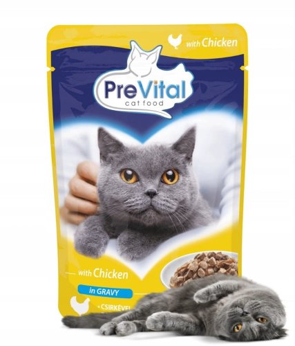 PREVITAL kurczak w galaretce dla kotów 100g