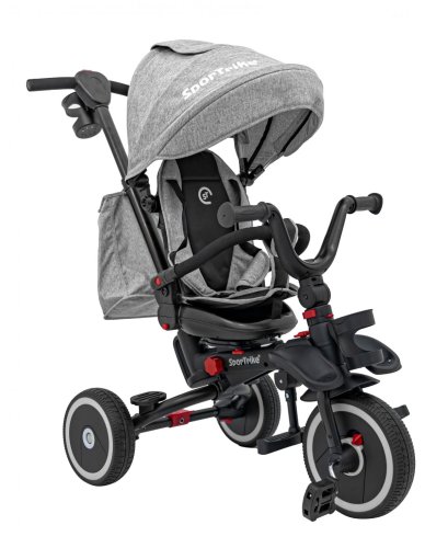 Rowerek Trzykołowy RIDER Szary SPORTRIKE