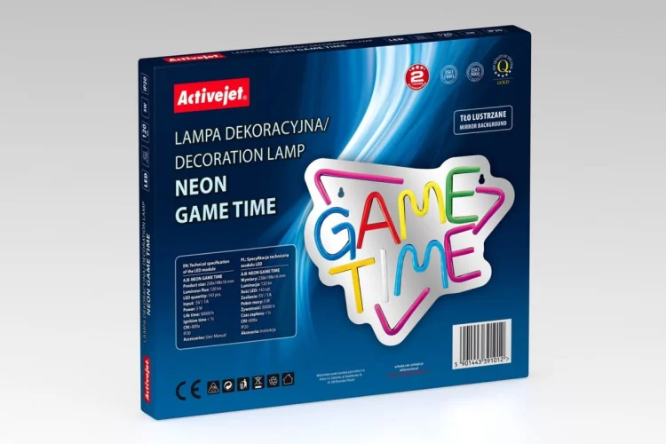 Neon LED Activejet AJE-NEON GAME TIME