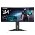 MONITOR GIGABYTE OLED 34" MO34WQC2 240Hz