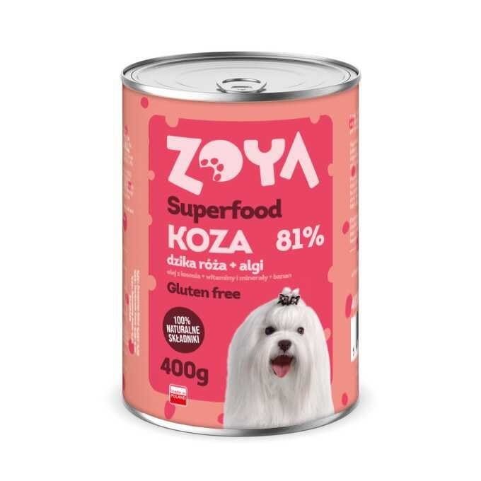 ZOYA Koza - Superfood  - Karma mokra dla psów - 400g
