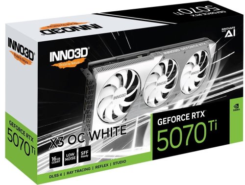 Karta graficzna INNO3D GeForce RTX 5070 Ti X3 OC WHITE