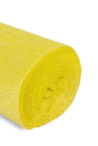 Krepina 50x250cm 180g żółta