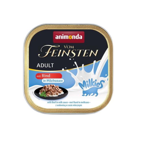ANIMONDA Vom Feinsten Adult Milkies w sosie with beef in milk sauce 100g