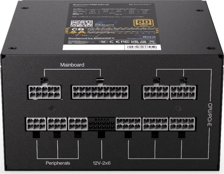 Zasilacz ENDORFY Supremo FM6 850 W  EY7A012