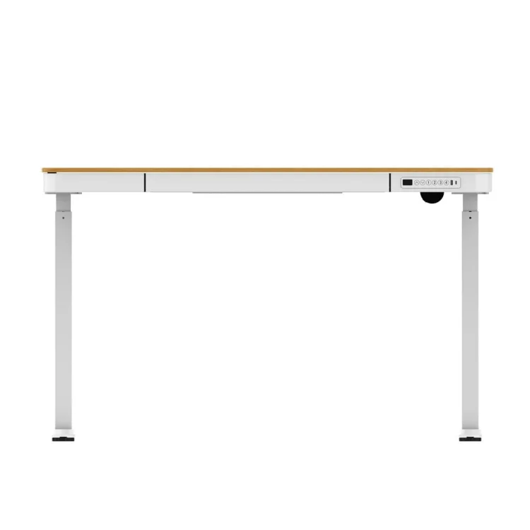 Biurko ACTIVEJET z elektryczną regulacją wysokości 140x70 ET119W-C biały/dąb