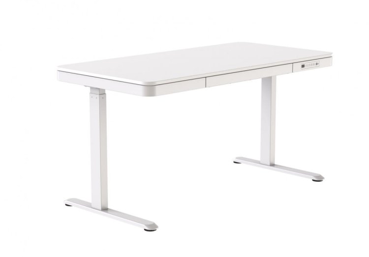 Biurko ACTIVEJET z elektryczną regulacją wysokości 140x70 ET119W-C biały