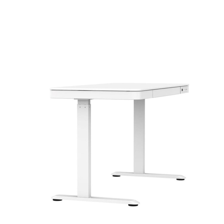 Biurko ACTIVEJET z elektryczną regulacją wysokości 140x70 ET119W-C biały