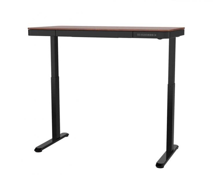 Biurko ACTIVEJET z elektryczną regulacją wysokości 140x70 ET119W-C czarny/orzech