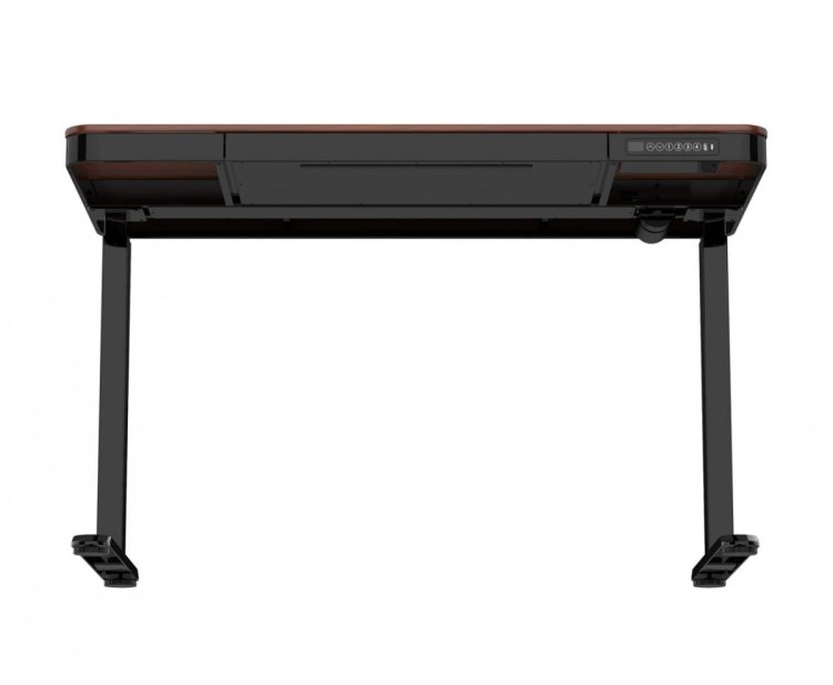 Biurko ACTIVEJET z elektryczną regulacją wysokości 140x70 ET119W-C czarny/orzech