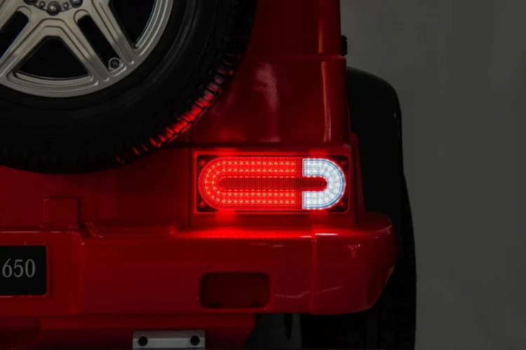Pojazd Mercedes Benz MAYBACH G650 STRONG Czerwony