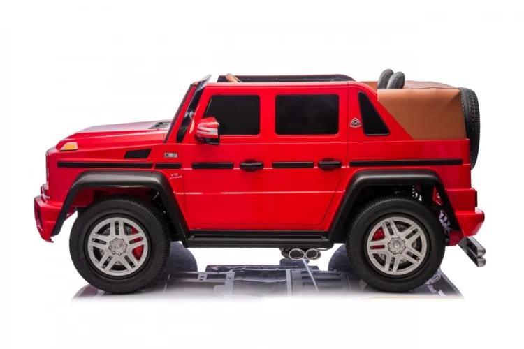 Pojazd Mercedes Benz MAYBACH G650 STRONG Czerwony