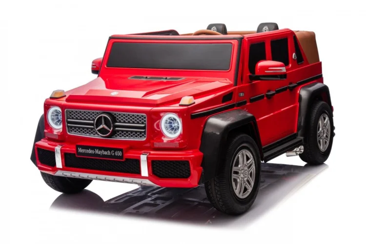 Pojazd Mercedes Benz MAYBACH G650 STRONG Czerwony