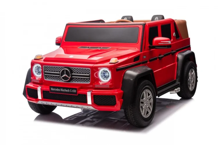 Pojazd Mercedes Benz MAYBACH G650 STRONG Czerwony