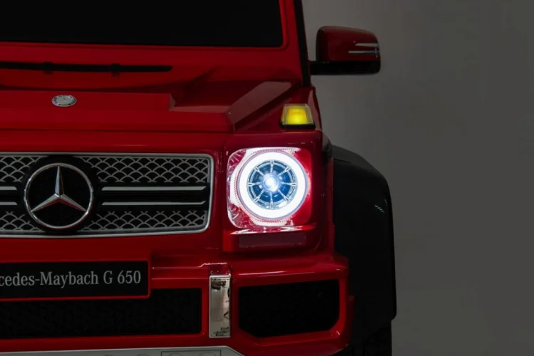 Pojazd Mercedes Benz MAYBACH G650 STRONG Czerwony