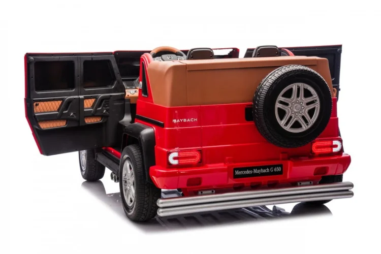 Pojazd Mercedes Benz MAYBACH G650 STRONG Czerwony