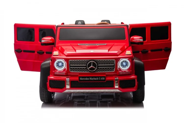 Pojazd Mercedes Benz MAYBACH G650 STRONG Czerwony