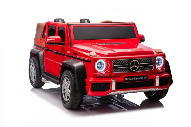 Pojazd Mercedes Benz MAYBACH G650 STRONG Czerwony