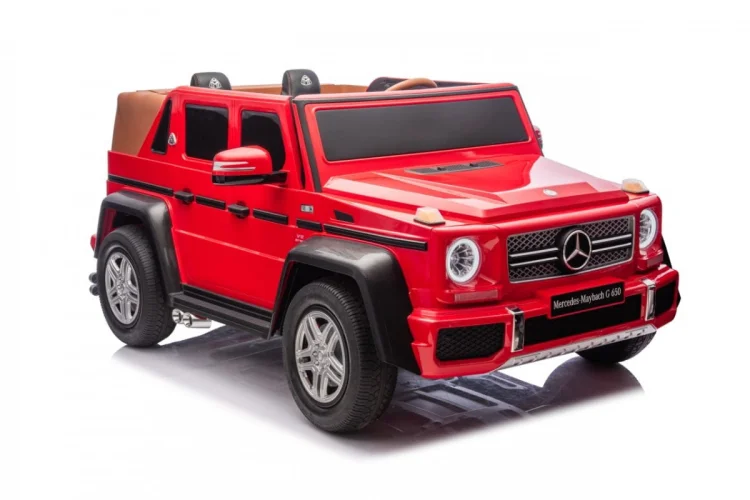 Pojazd Mercedes Benz MAYBACH G650 STRONG Czerwony