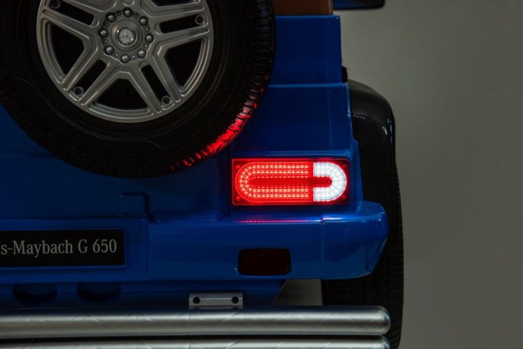 Pojazd Mercedes Benz MAYBACH G650 STRONG Niebieski