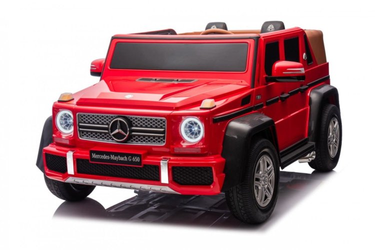 Pojazd Mercedes Benz MAYBACH G650 Czerwony