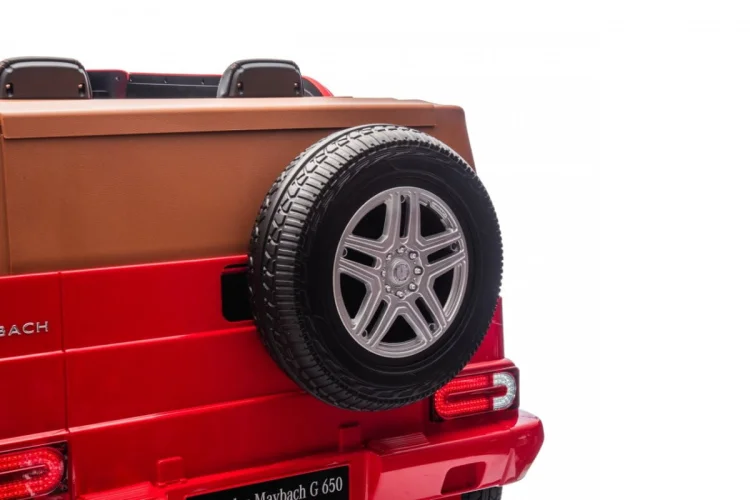 Pojazd Mercedes Benz MAYBACH G650 Czerwony