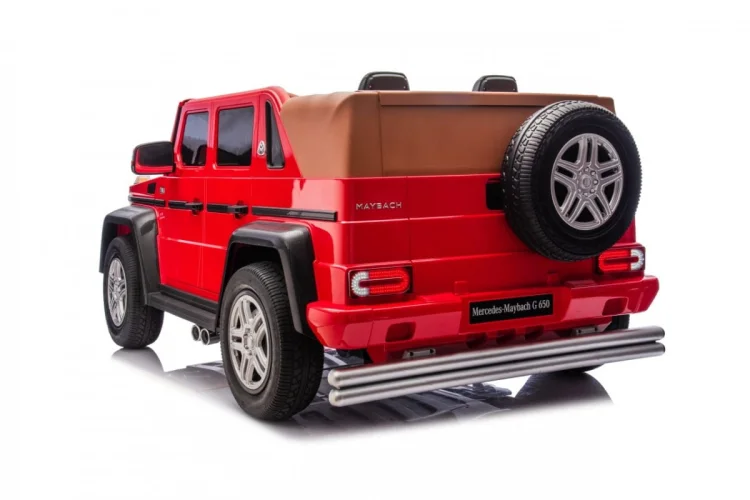 Pojazd Mercedes Benz MAYBACH G650 Czerwony