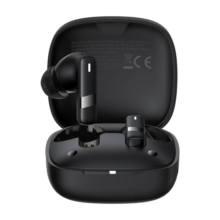 Słuchawki bezprzewodowe Baseus Bowie E20 (czarny)