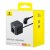Listwa zasilająca Baseus PowerCombo 3AC+2U+2C 30W EU (1,5m; czarny)