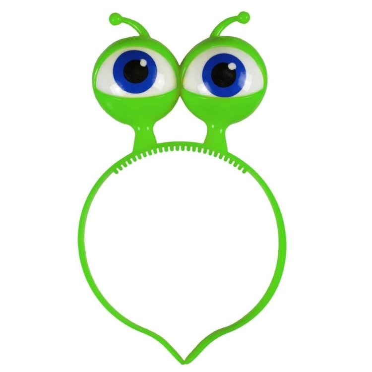 Świecąca opaska na głowę oczy kosmity