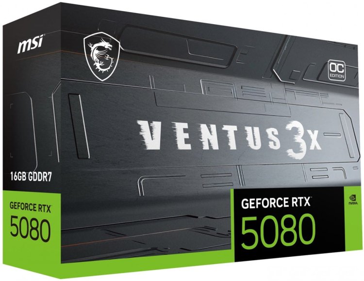 Karta graf. MSI RTX 5080 16G VENTUS 3X OC