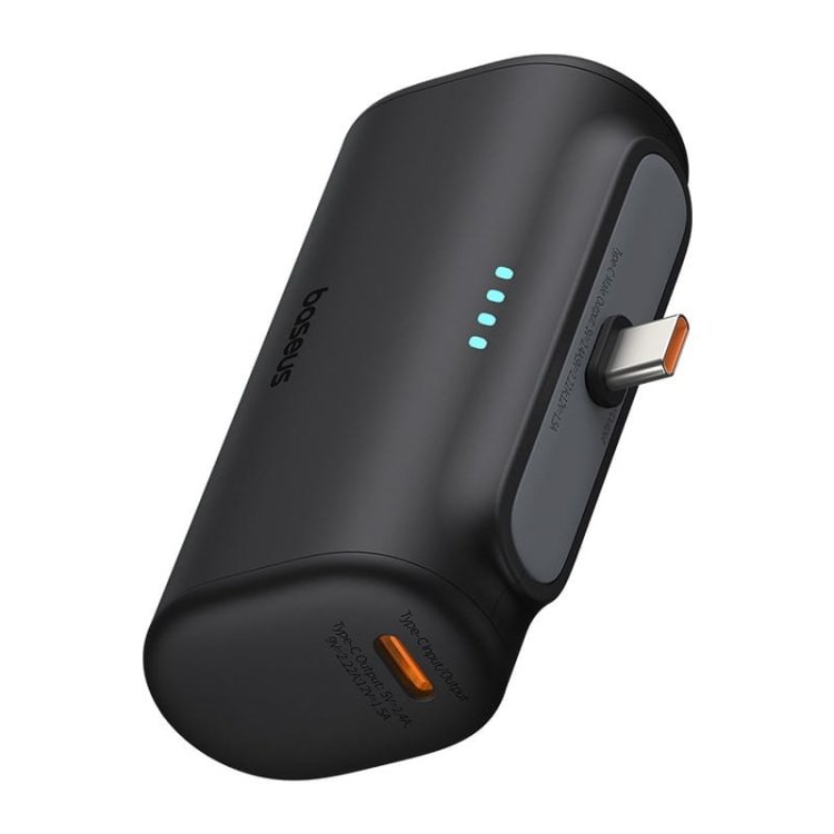 Powerbank Baseus Compact 5000mAh USB-C (czarny)