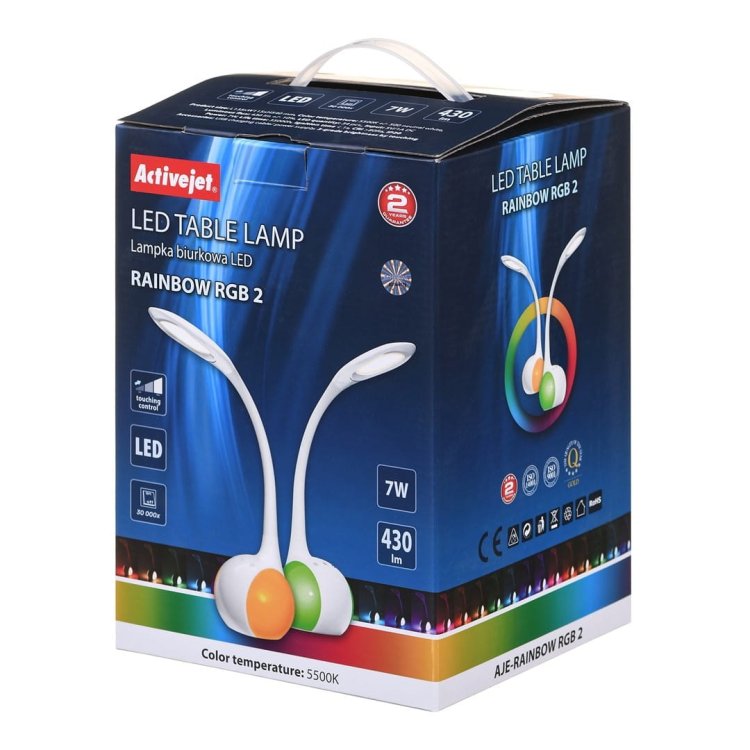 Lampka biurkowa LED AJE-RAINBOW RGB 2
