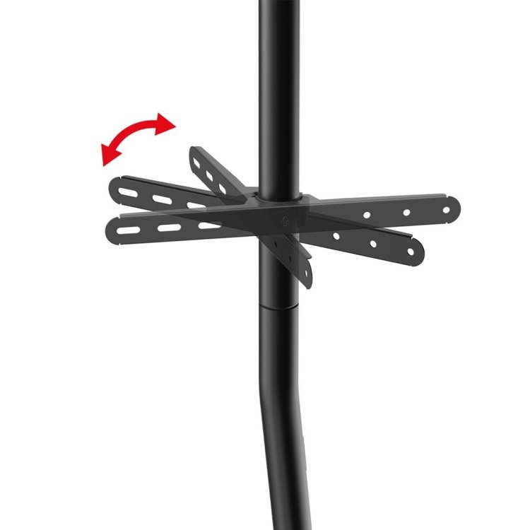 MACLEAN UCHWYT STOJAK PODŁOGOWY DO TELEWIZORA, 32-70", MAX. VESA 400X400, MAX. 40KG MC-494