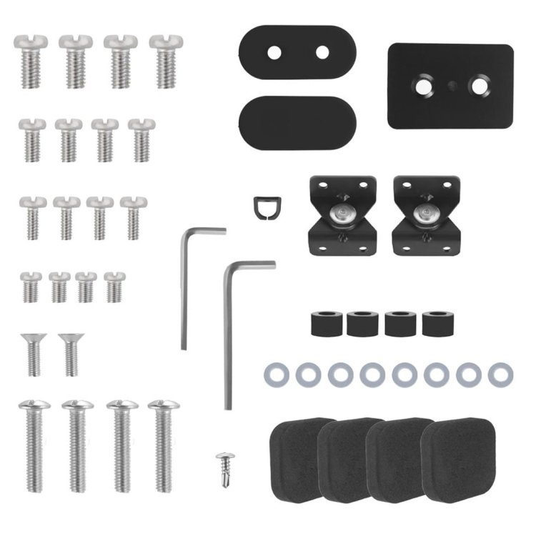 MACLEAN UNIWERSALNY STOJAK DO TV NA SZAFKĘ RTV PODSTAWKA, MAX. 40KG, MAX. VESA 600X400, DLA TV 32-75" MC-386