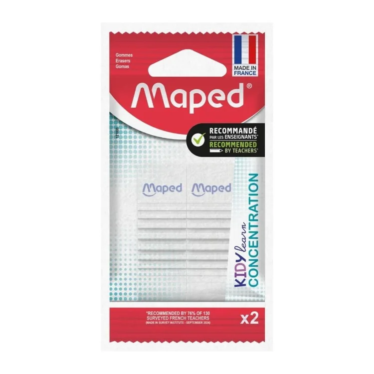 Gumka KidyLearn Concentration 2 szt MAPED