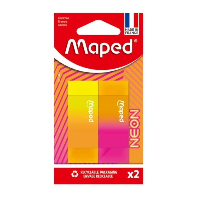 Gumka Neon 2szt MAPED