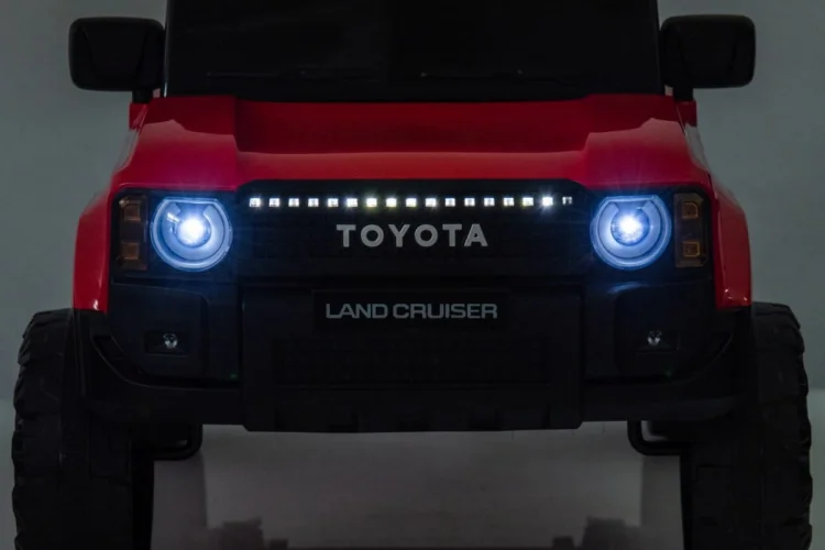 Pojazd Toyota PRADO Czerwony