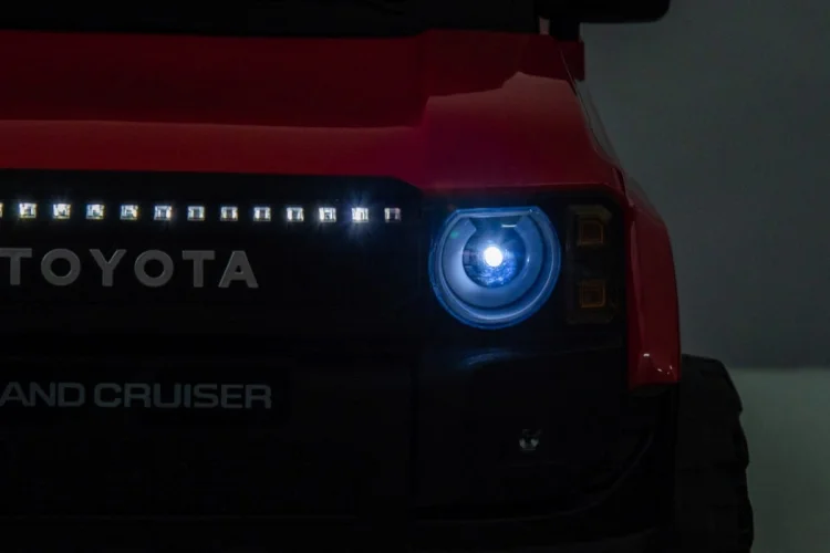 Pojazd Toyota PRADO Czerwony