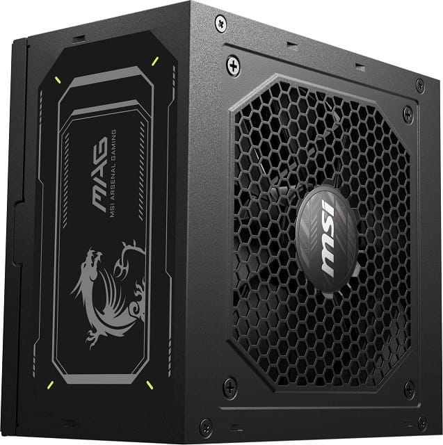 Zasilacz MSI MAG A750GL 750W PCIE5 II 80+ Gold ATX 3.1