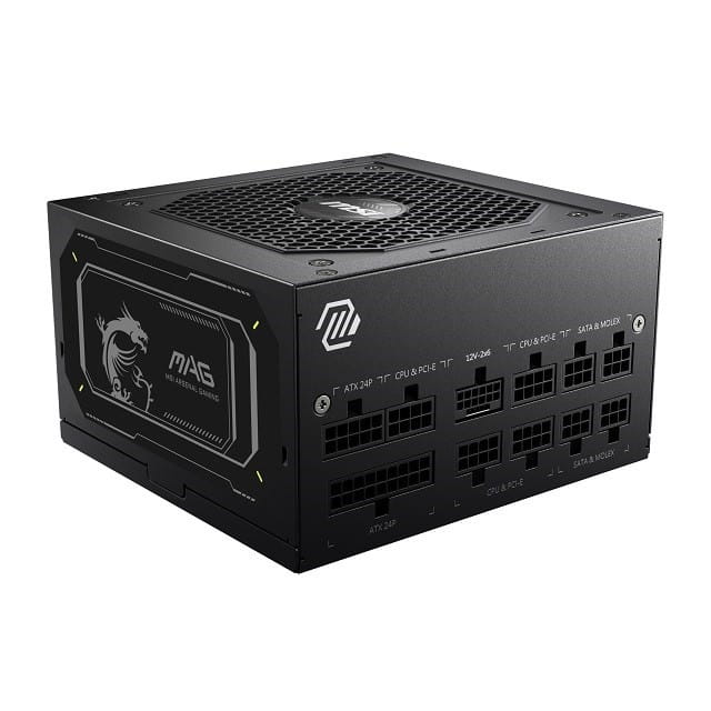 Zasilacz MSI MAG A750GL 750W PCIE5 II 80+ Gold ATX 3.1
