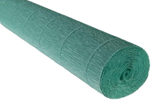 Krepina 50x250cm 180g turkusowa