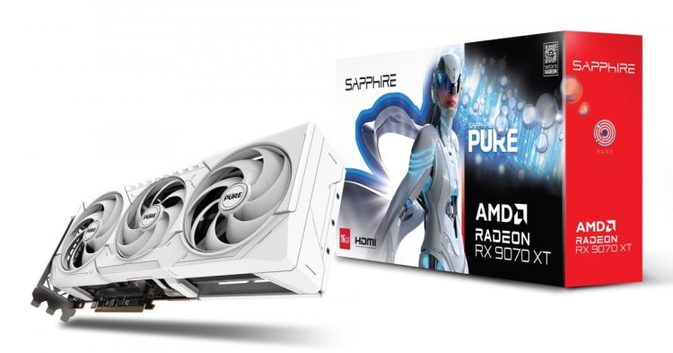 Karta graf. SAPPHIRE PURE RX 9070 XT GAMING OC 16GB