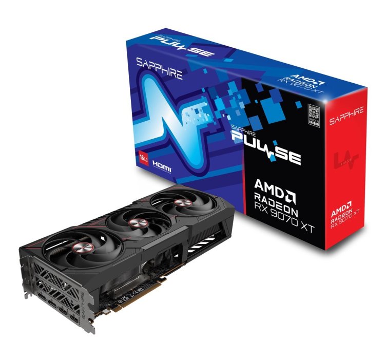 Karta graf. SAPPHIRE PULSE RX 9070 XT GAMING 16GB