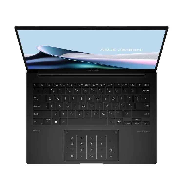 ASUS UM3406HA-WS74T Ryzen 7 8840HS 14"WUXGA Touch OLED 16GB SSD512 BT BLKB Win11 Jade Black (REPACK) 2Y