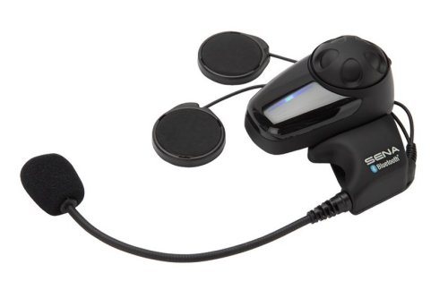 Interkom Motocyklowy Sena SMH10-10 Bluetooth 3.0 900M z mikrofonem na pałąku, zestaw na 1 kask