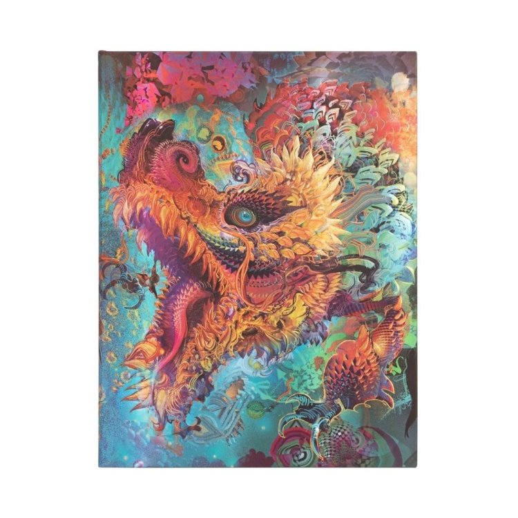 Notatnik w linie Humming Dragon midi