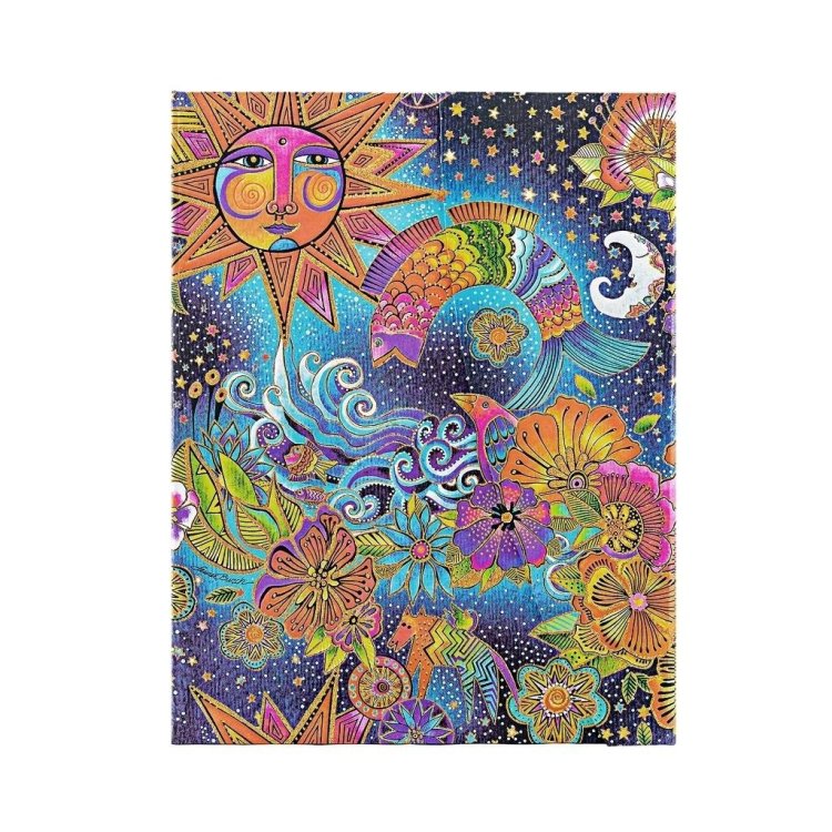 Notatnik w linie Celestial Magic midi