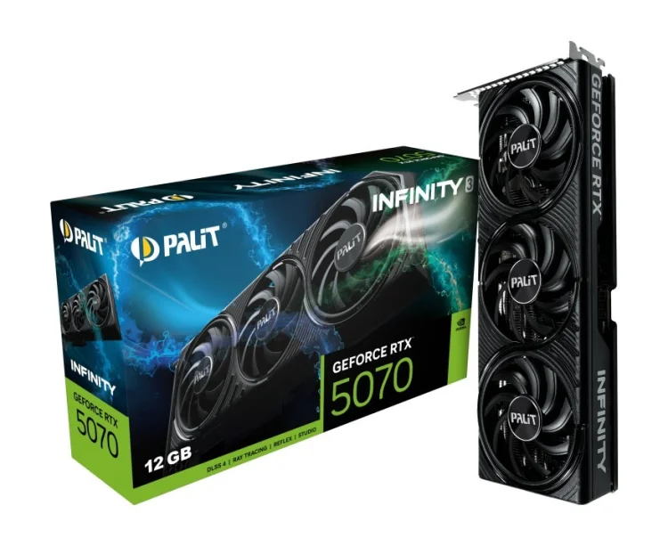 Karta graf. Palit RTX 5070 Infinity 3 12GB