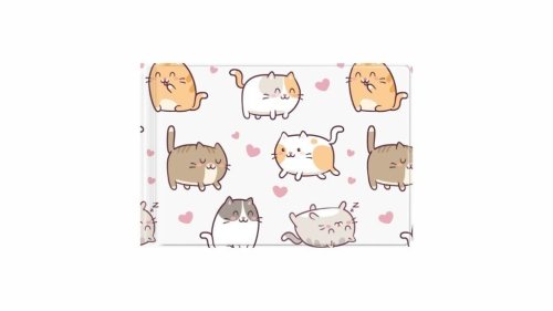 Okładka na dokumenty ucznia małe kittens